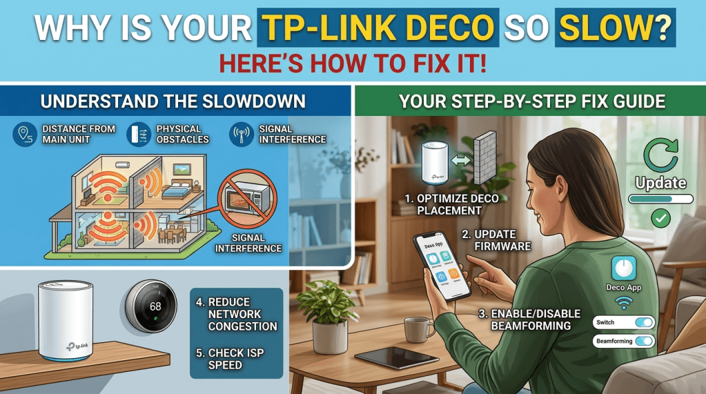 tplink deco slow speed